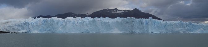 south facing side of glacier