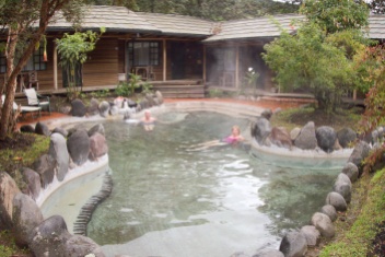 morning hot springs
